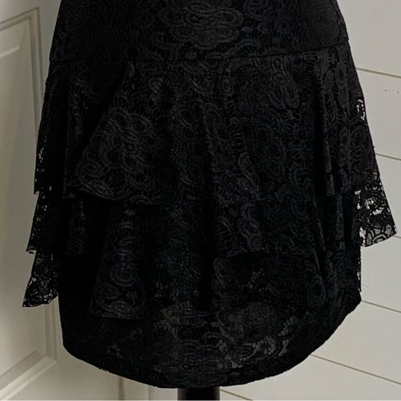 Jill Stuart Lace Cocktail Prom Wedding Guest Dress Woman’s Size 10 - Picture 5 of 15